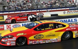 Jeg Coughlin Jr vs Erica Enders Pomona 2016