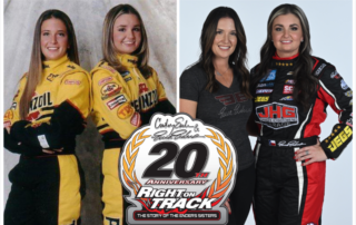 Erica and Courtney Enders Celebrate Right on Track 20th Anniversary