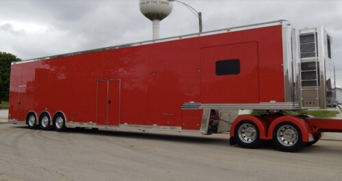 2024-25 New T&E 56' Transporter Under Construction, Loaded, Place Deposit Today & Pick Floor Plan & Colors - Image 4
