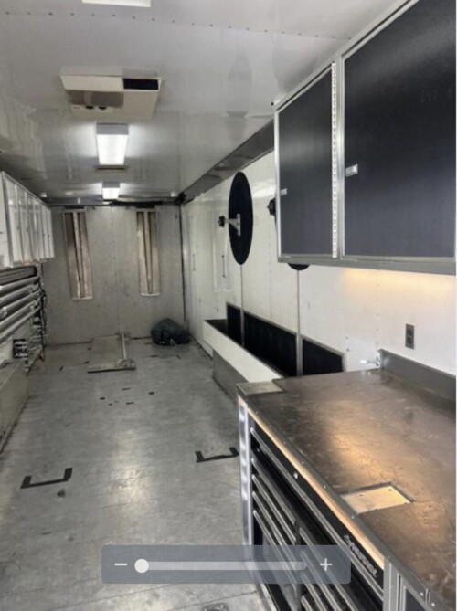 1996 T&E 48" Aluminum Gooseeneck, 12KW Diersel Generator, A/C, Arrow Awning, Triple Axel, Available Today - Image 10