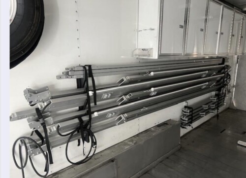 1996 T&E 48" Aluminum Gooseeneck, 12KW Diersel Generator, A/C, Arrow Awning, Triple Axel, Available Today - Image 12