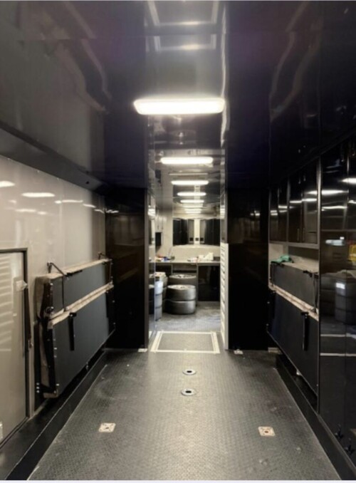 2019 Pegasus 40' Gooseneck, Generator, (2) A/C Units, (2) Power Awnings, (2) Fold Down Sleeper/Sofas, Immaculate - Image 9