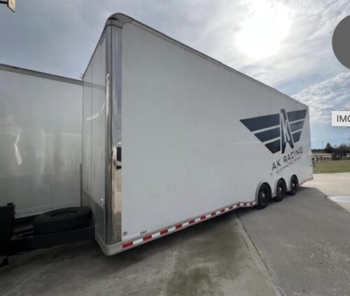 2015 Bravo 30' Stacker Tag, Interior Lift, Storage Loft, Cabinet & Workbench Package, Will Carry 2 Cars, Available Today - Image 3
