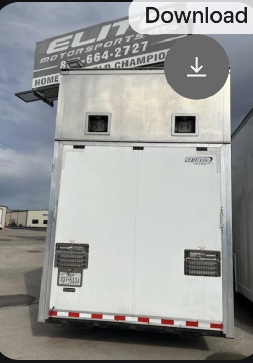 2015 Bravo 30' Stacker Tag, Interior Lift, Storage Loft, Cabinet & Workbench Package, Will Carry 2 Cars, Available Today - Image 5
