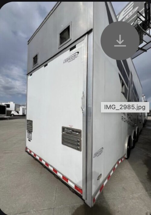 2015 Bravo 30' Stacker Tag, Interior Lift, Storage Loft, Cabinet & Workbench Package, Will Carry 2 Cars, Available Today - Image 6