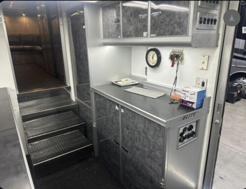2005 Peterbilot 379X & 2006 Elite 56' Aluminum Transporter, Available Today - Image 5