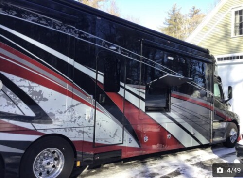 2023 REV Group XL Model X45QS, Quad Slide, DD-16 600HP, 6 Speed Allison, 11K Miles - Image 4