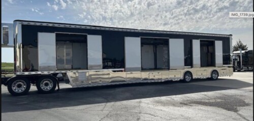 2022 Competition Custom Auto Transport, Hydraulic Tilt Lift Gate & Moveable Decks - Image 11