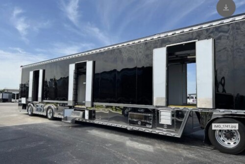2022 Competition Custom Auto Transport, Hydraulic Tilt Lift Gate & Moveable Decks - Image 3