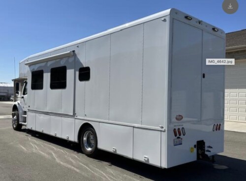 2021 Freightliner M-2 NRC Slide Out Coach, 8' Garage Area, 2200 Miles, Pristine - Image 4