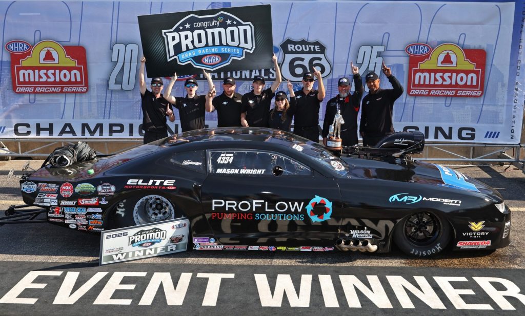 MASON WRIGHT WINS PRO MOD AT ROUTE 66 NHRA NATIONALS; #TEAMELITE ...
