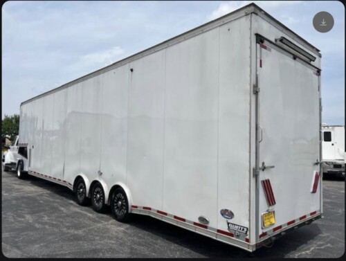 2019 United 42' Gooseneck, Set up for Sprint/Dirt Cars, Available Today - Image 3