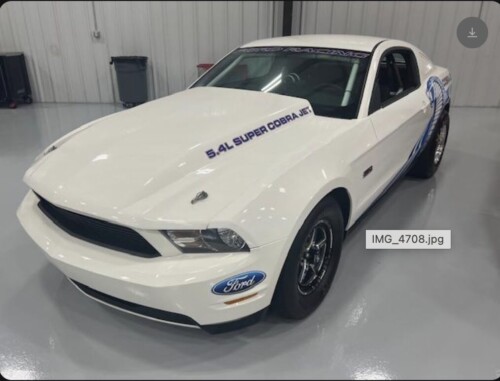 2012 Factory Ford Super Stock Supercharged Mustang, New, Never Run - Image 5