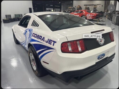 2012 Factory Ford Super Stock Supercharged Mustang, New, Never Run - Image 7