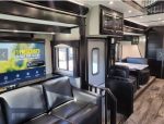 2025 NRC Quad Slide Cascadia Entertainer Bath 1/2 Floor Plan, 600HP, Pristine - Image 10