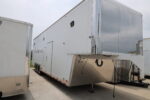 (2) 37' Champion Aluminum Broke Wall Gooseneck Trailers, Awnings, Generator, A/C - Image 2