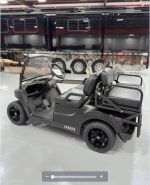 New Yamaha Gas Cart, Fold Down Rear Seat, Windshield, Tow Strap Bracket, Available Today - Image 4
